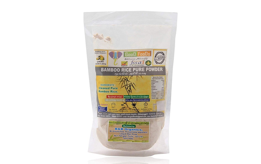 B&B Organics Bamboo Rice Pure Powder    Pack  200 grams